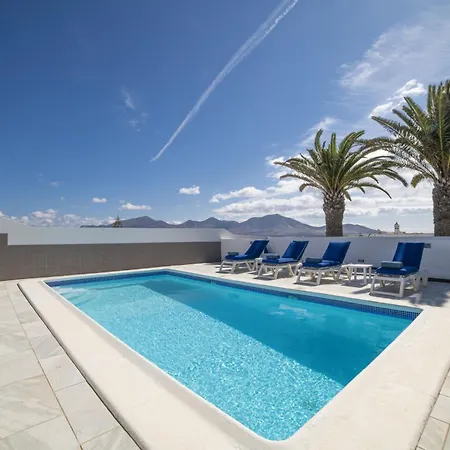 Exquisite Lanzarote Nova Vista 4 Bedrooms Spectacular Sea Views Private Pool Villa *