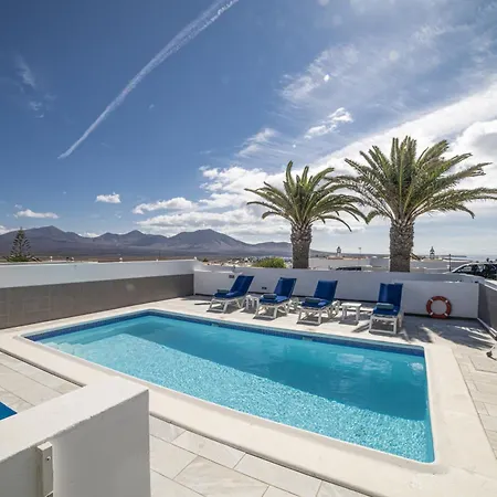 Exquisite Lanzarote Nova Vista 4 Bedrooms Spectacular Sea Views Private Pool Villa