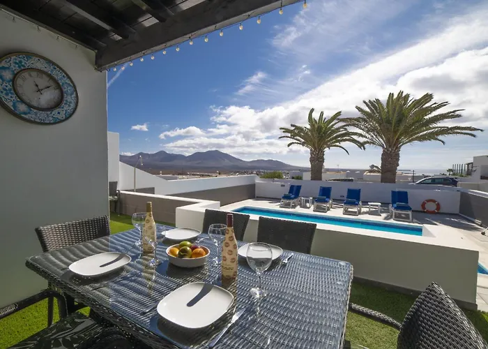 Exquisite Lanzarote Nova Vista 4 Bedrooms Spectacular Sea Views&private Pool *